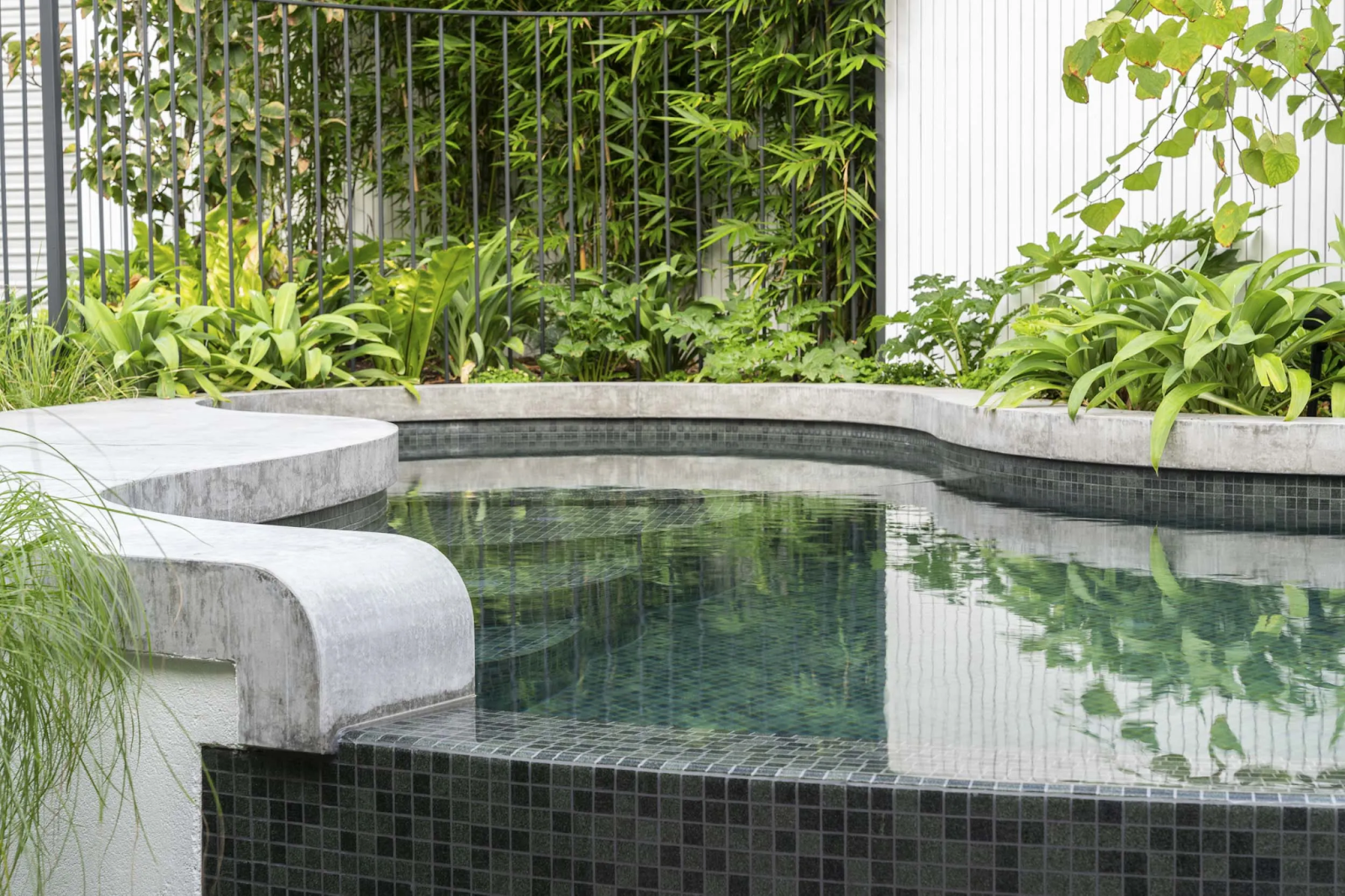 South Yarra pool with Bisazza Delhi tile